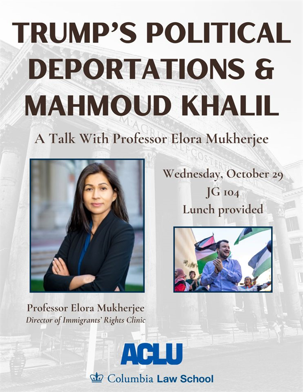 Trump's Political Deportations & Mahmoud Khalil