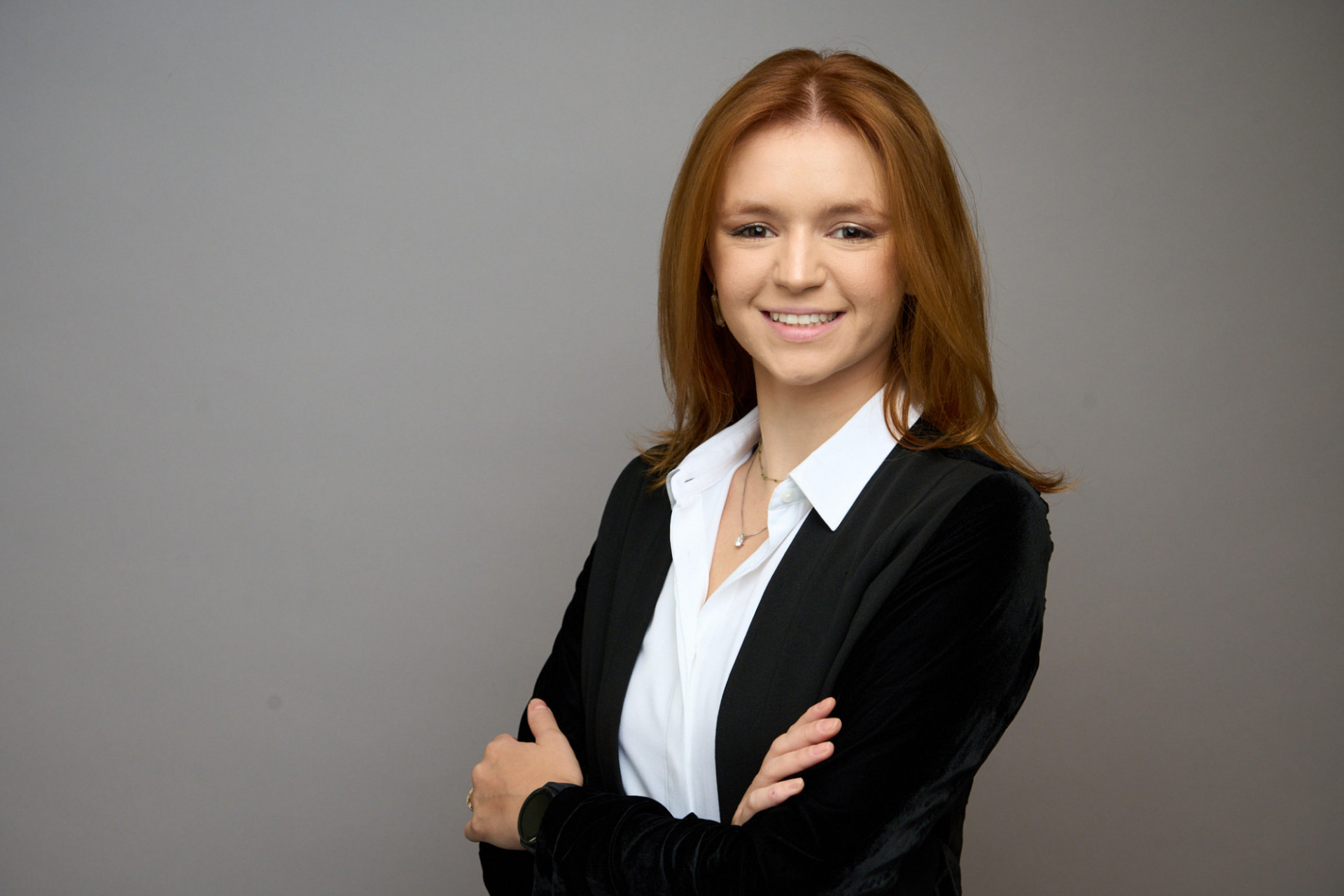 Photo of Sophia, Treasurer of CLS Brazil. 