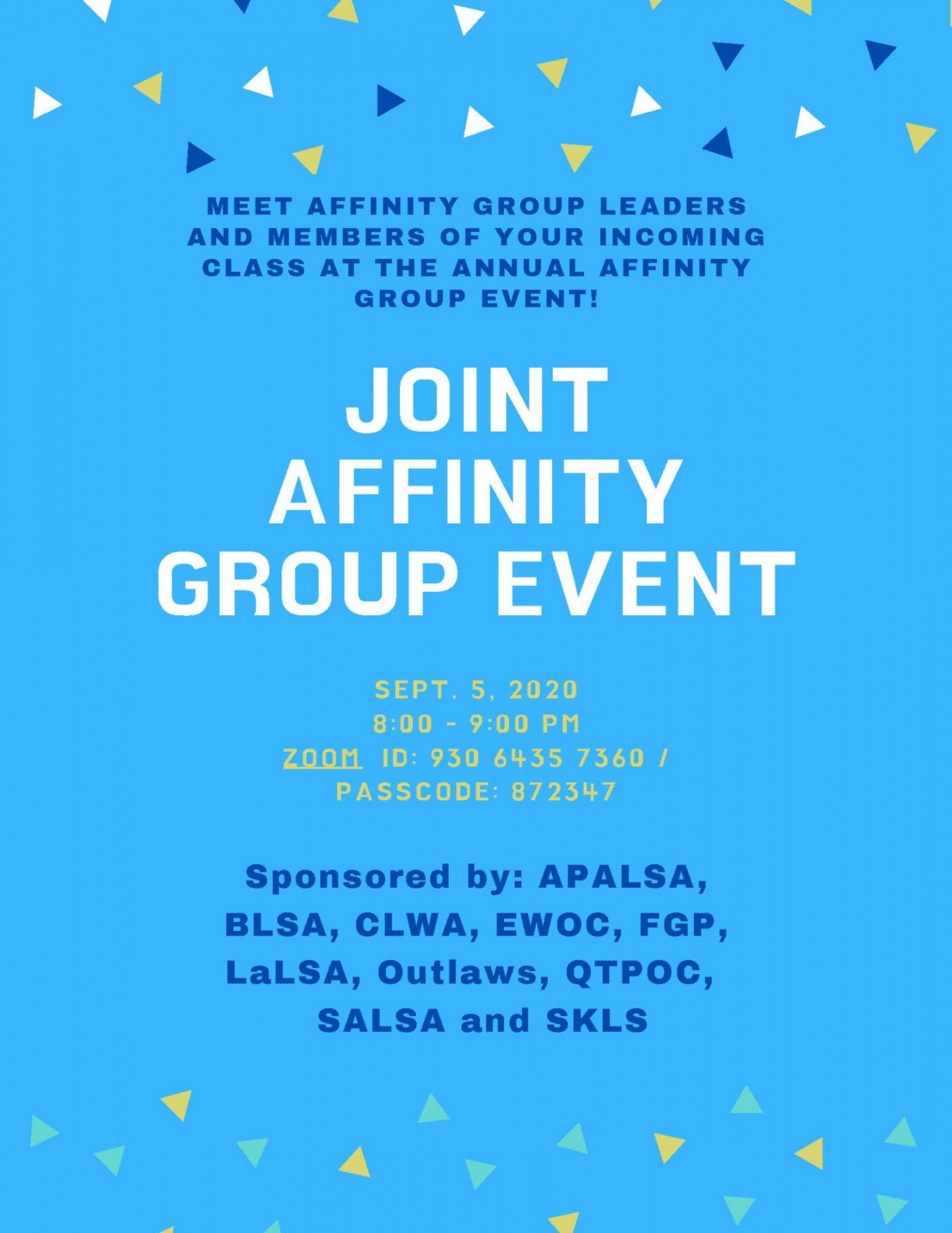 Affinity Group Barbecue Flyer