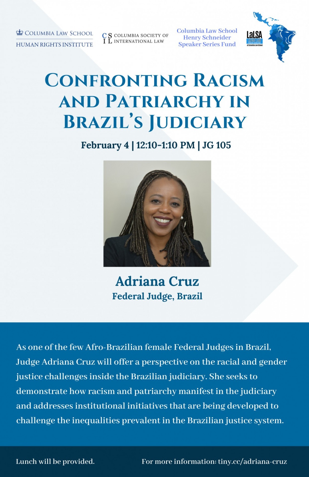 Confronting Racism and Patriarchy in Brazil’s Judiciary: A Conversation with Judge Adriana Cruz