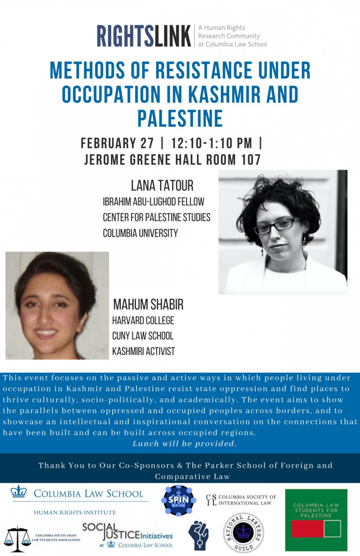Methods of Resistance Under Occupation in Kashmir and Palestine 