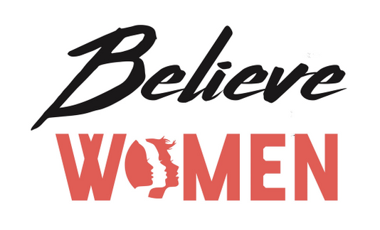 Image of the words Believe Women