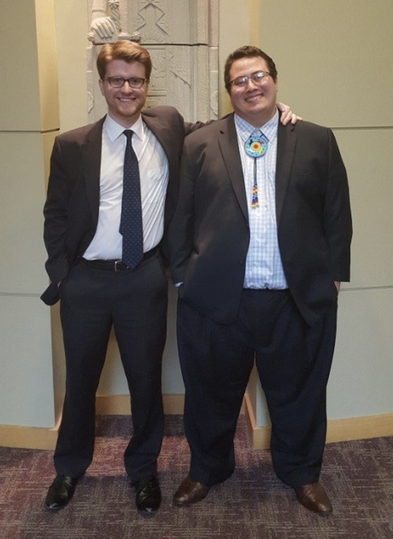 Thomas Enering ’18 & Ray Martin ’18 Thomas Enering ’18 & Ray Martin ’18