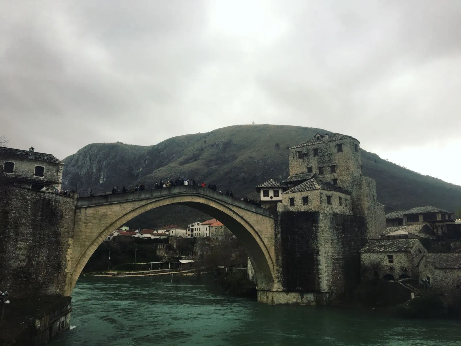A bridge over the river