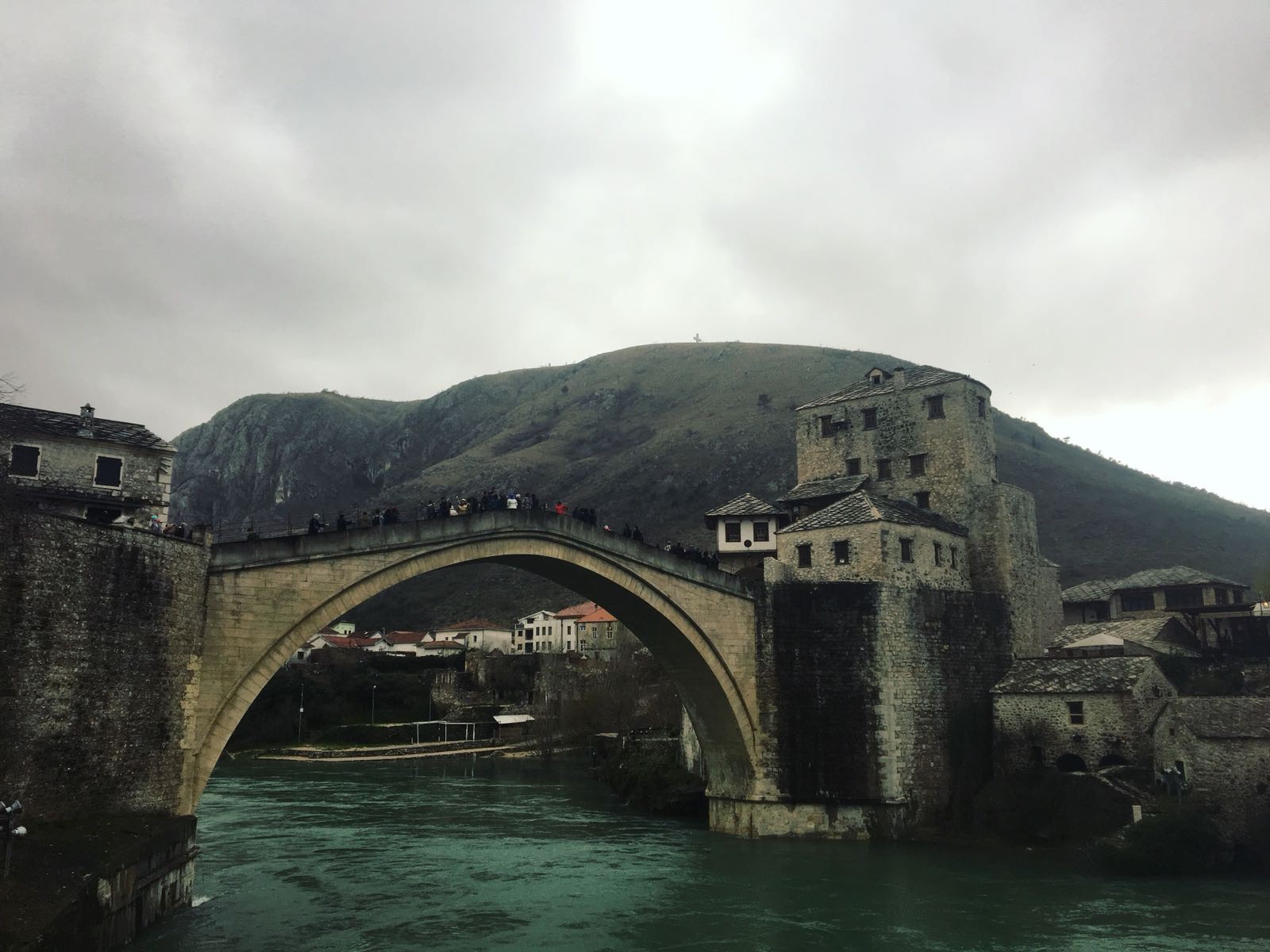 A bridge over the river
