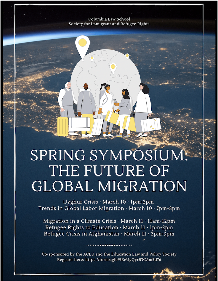 Flyer for the SIRR 2022 Symposium