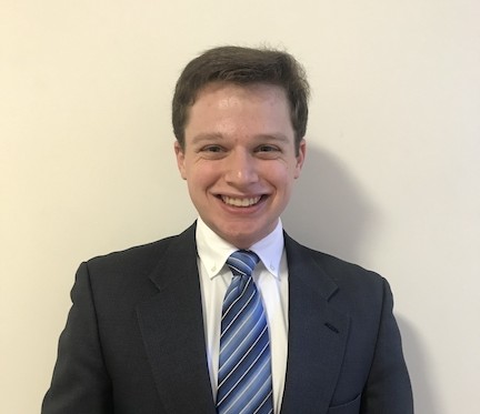 Photo of Samuel E. Weitzman '21. Used with permission.